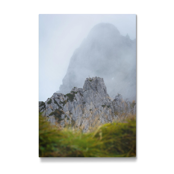 Galerie-Print "Gipfel im Nebel" 30x20 cm artboxONE