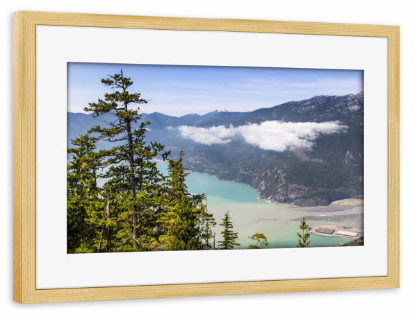 Poster mit Rahmen kiefer "Wunderschöne Kanada Impression" artboxONE - Natur,Reise / Länder