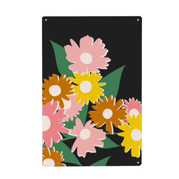 Holzbild "Daisy Delight" artboxONE - Floral