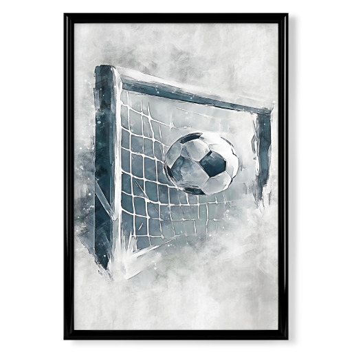 Football goal art (matart)