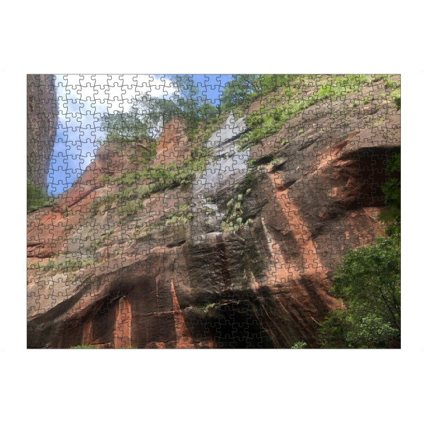 Puzzle Ravensburger "Wasserfall im Amboro" artboxONE - Natur,Reise,Reise / Länder
