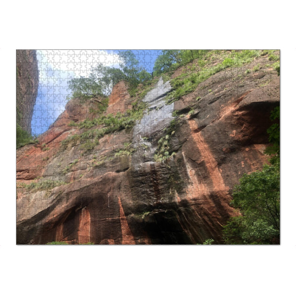 Puzzle Ravensburger "Wasserfall im Amboro" artboxONE - Natur,Reise,Reise / Länder