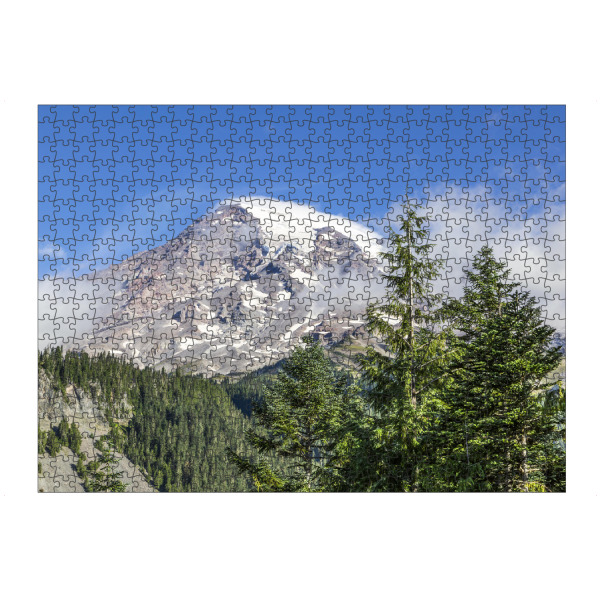 Puzzle Ravensburger "Markanter Mount Rainier" artboxONE - Natur,Reise / Länder