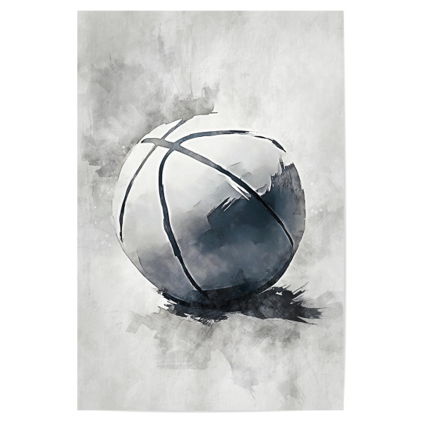 Poster "Basketball Ball art (matart)" artboxONE - Sport,Sport / Fußball - Basketball,Korb,Ball,Spieler,Mannschaft,Sport,Modern,Kunst