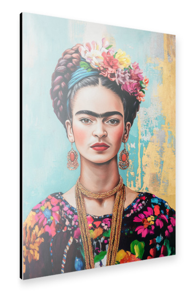 Alu-Dibond "Frida Kulturelles Erbe" 75x50 cm artboxONE