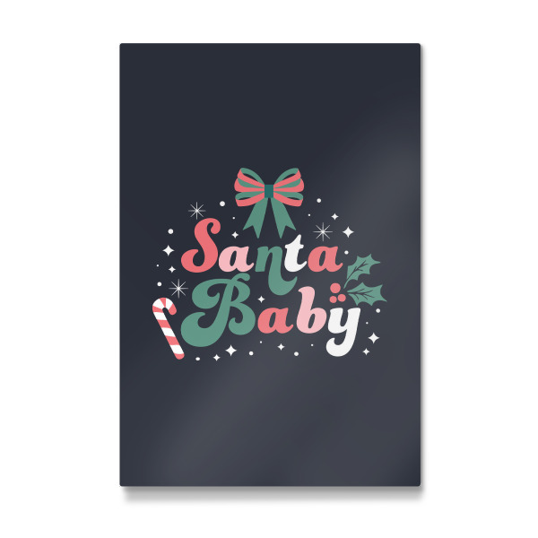 Galerie-Print "Weihnachtsmann-Baby" 30x20 cm artboxONE