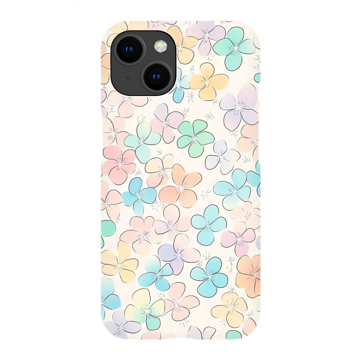 "Niedliche Blumenwelt"für iPhone - Premium-Case Handyhülle artboxONE