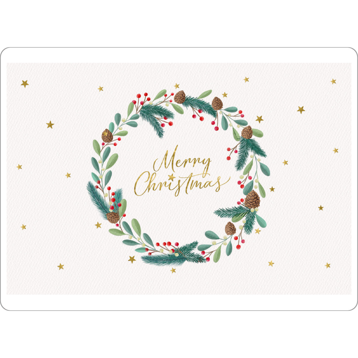 Tischset "Weihnachten naht" artboxONE - Typografie,Floral,Weihnachten