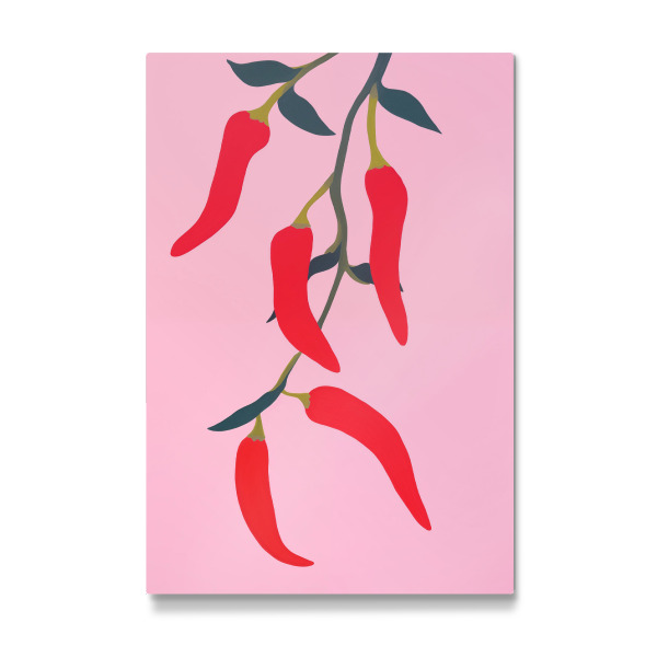 Galerie-Print "Leuchtende Chilischoten" 30x20 cm artboxONE