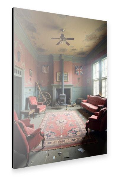 Alu-Dibond "Save the Queen" 75x50 cm artboxONE