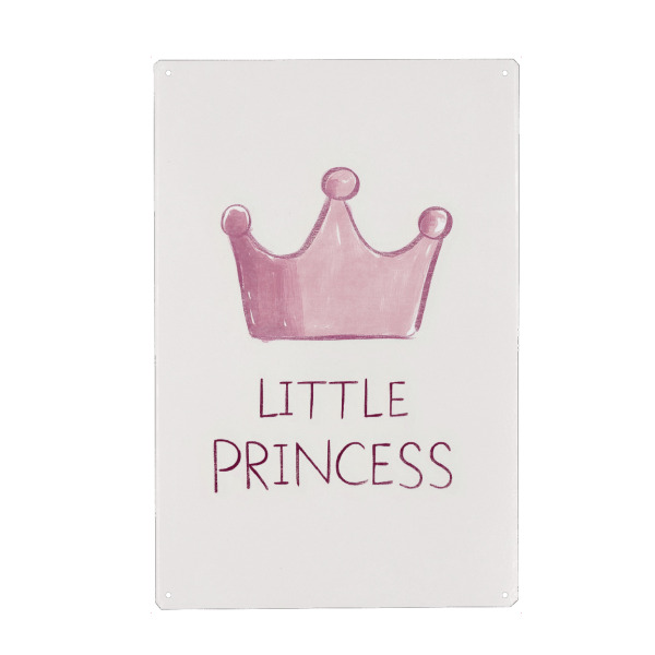 Holzbild "Rosa Mädchen Liebe" artboxONE - Typografie,Für Kinder,Liebe