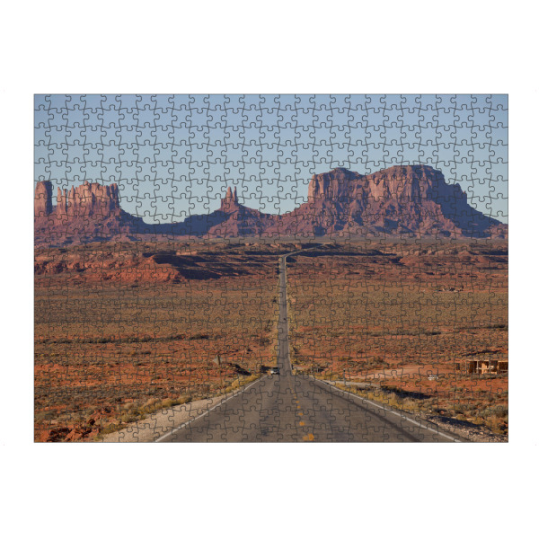 Puzzle Ravensburger "U.S. Route 163 Monument Valley" artboxONE - Reise