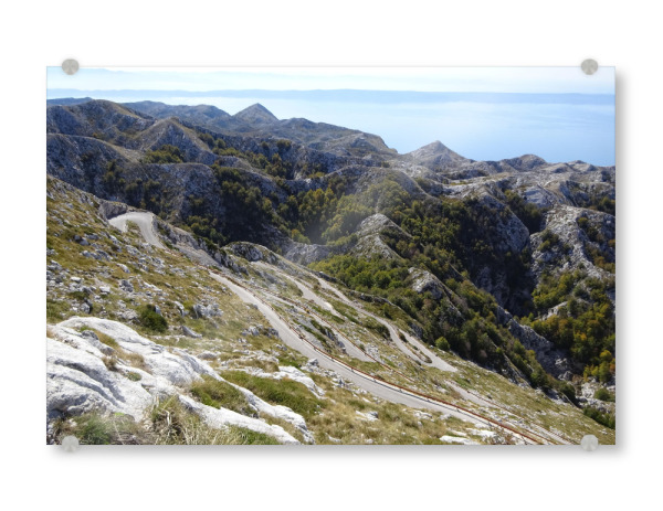 Acrylglasbild "The Croatian Coast" artboxONE - Natur,Reise,Reise / Strand und Meer,Reise / Länder