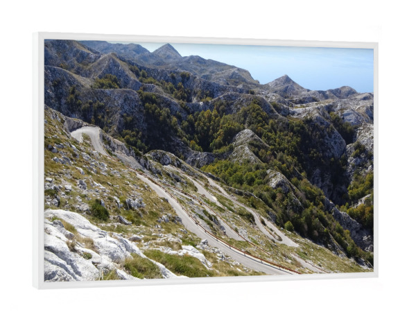 Poster mit weißem Rahmen "The Croatian Coast" artboxONE - Natur,Reise,Reise / Strand und Meer,Reise / Länder