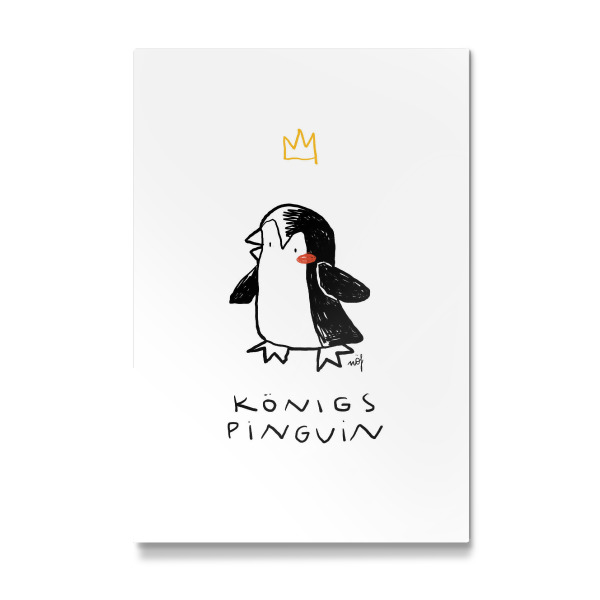 Galerie-Print "KönigsPinguin" 30x20 cm artboxONE