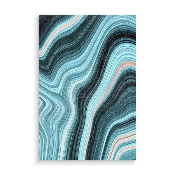 Holzbild "Aquadrift" artboxONE - Abstrakt,Marmor