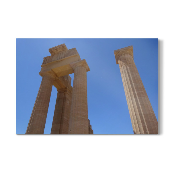 Galerie-Print "The Akropolis at Lindos (Rhodes)" 75x50 cm artboxONE