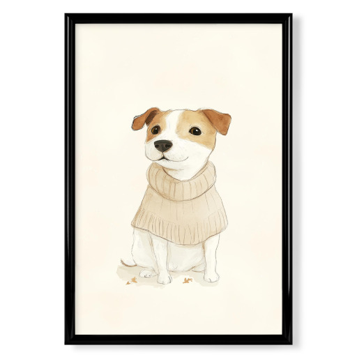 Süßer Hund Milo