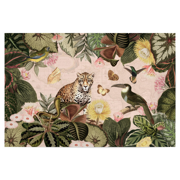 Poster "Wildlife African Animals Jungle" artboxONE - Natur,Reise,Floral,Tiere,Für Mama