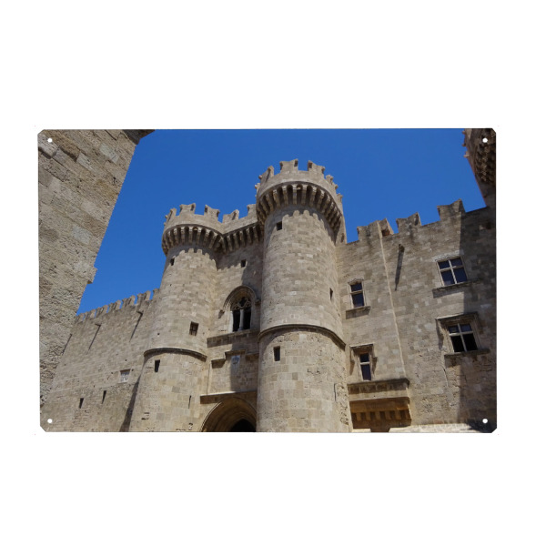 Holzbild "Grandmaster's Palace" artboxONE - Städte,Reise,Architektur,Reise / Länder,Städte / Weitere