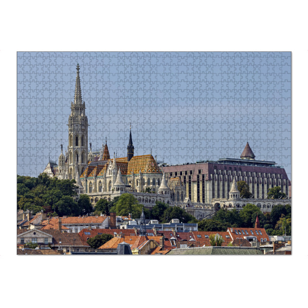 Puzzle Ravensburger "Die Matthias Kirche in Budapest" artboxONE - Reise,Architektur