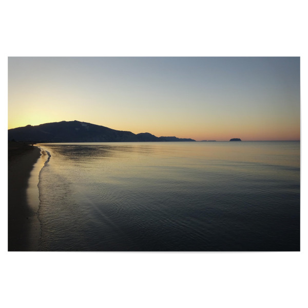 Poster "The Sunrise at Zante" artboxONE - Reise,Reise / Strand und Meer,Reise / Länder