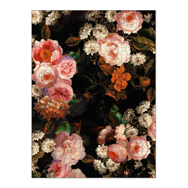 Puzzle Ravensburger "Baroque Dark Mystical Night Roses" artboxONE - Floral,Für Mama