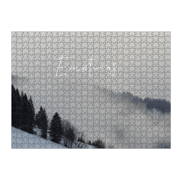 Puzzle Ravensburger "Emotions Nature" artboxONE - Typografie,Natur,Weihnachten
