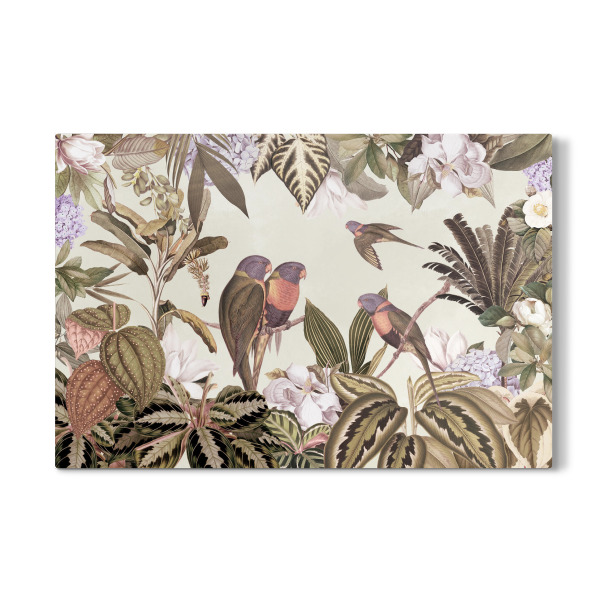 Galerie-Print "Bunte Papageien-Tierwelt-Dschungel" 30x20 cm artboxONE