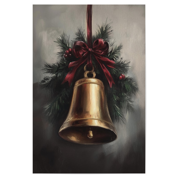 Poster 30x20 cm "Weihnachtsglocke" artboxONE - Weihnachten,Festivals