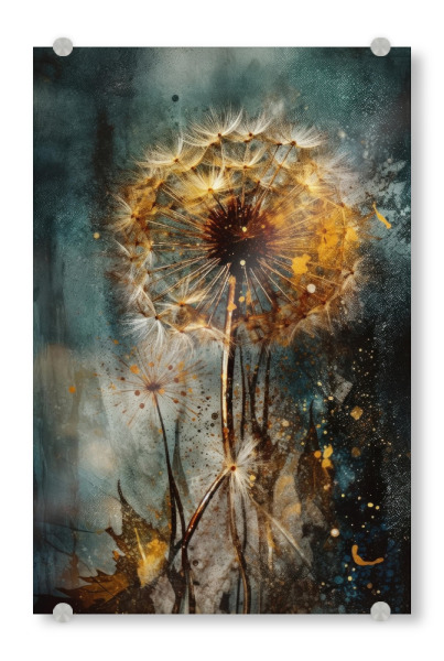 Acrylglasbild "Dandelion Echo" artboxONE - Natur,Floral,Für Mama