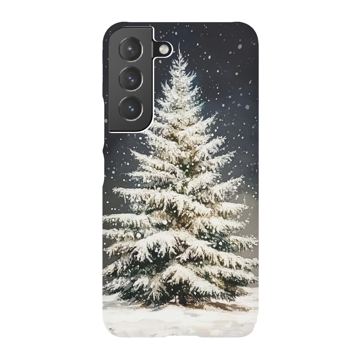 "Schnee-Weihnachtsbaum"für Samsung Galaxy - Premium-Case Handyhülle artboxONE