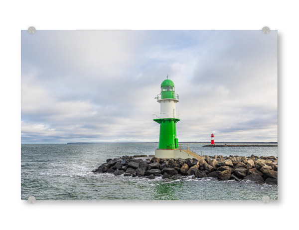 Acrylglasbild "Molen und Molentürme" artboxONE - Natur,Reise,Architektur,Reise / Strand und Meer