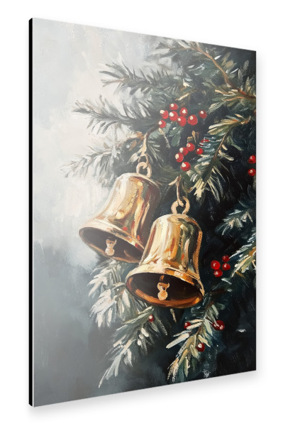 Alu-Dibond "Weihnachtsschmuck" 30x20 cm artboxONE
