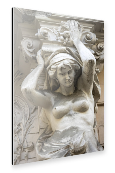 Alu-Dibond "Skulptur in Budapest" 30x20 cm artboxONE