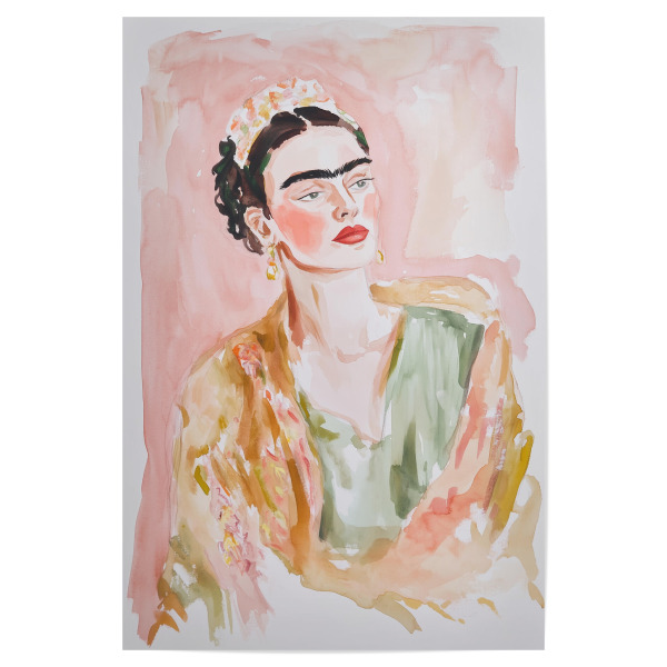 Poster 30x20 cm "Fridas Aquarell Ästhetik" artboxONE - Natur,Floral,Menschen