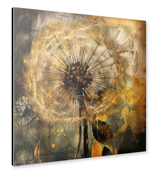 Alu-Dibond "Illuminated Wishes" 30x30 cm artboxONE