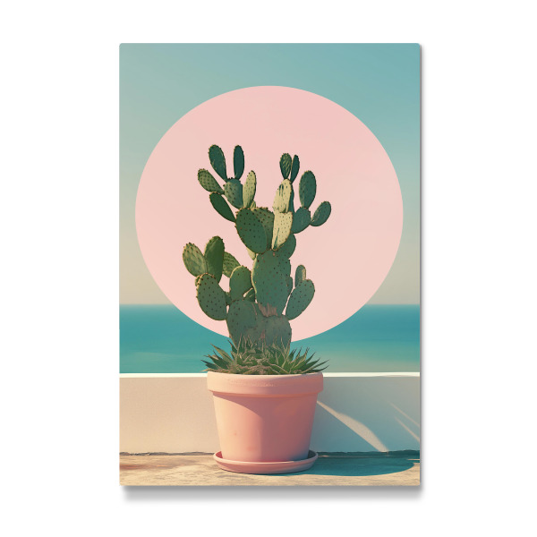 Galerie-Print "Kaktus am Meer" 30x20 cm artboxONE