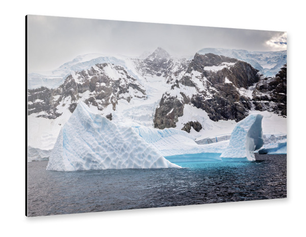Alu-Dibond "Eisberge im Südpolarmeer" 75x50 cm artboxONE