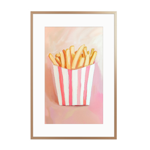Frische Retro Pommes