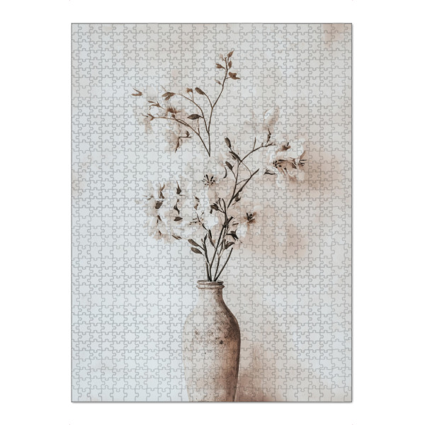 Puzzle Ravensburger "Boho Blütenzauber" artboxONE - Natur,Floral