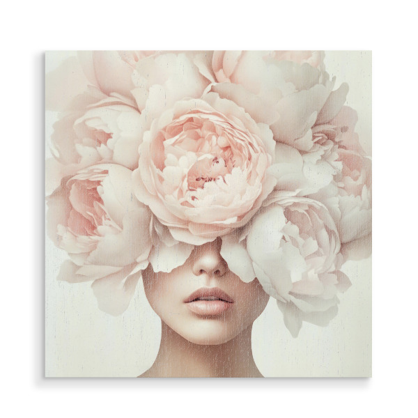 Holzbild "Blühende Gnade" artboxONE - Floral,Menschen,Fashion