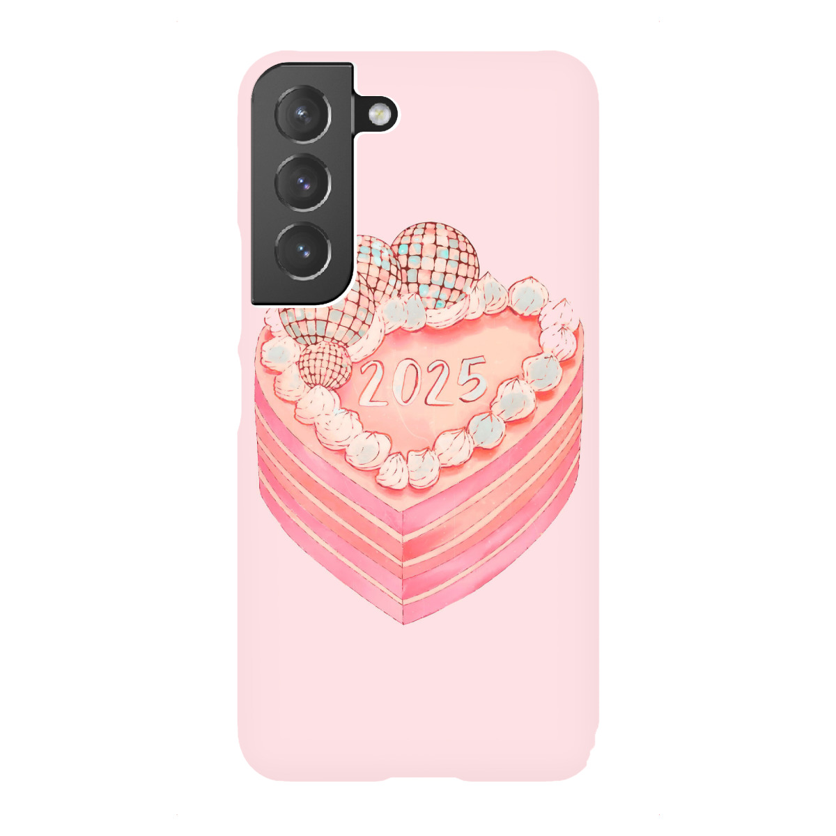 Samsung Galaxy "2025 Kuchen" Premium-Case Handyhülle artboxONE