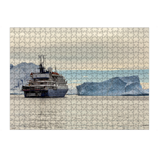 Puzzle Ravensburger "Eisberge am Südpol" artboxONE - Natur,Reise