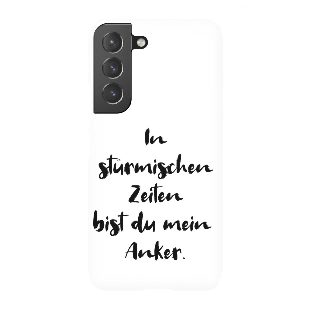 Samsung Galaxy "Bist mein Anker" Premium-Case Handyhülle artboxONE