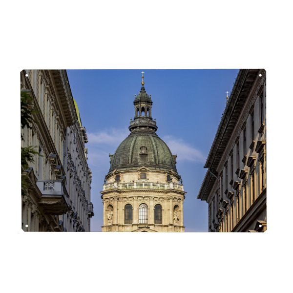 Metall Poster "Der Stephansdom" artboxONE - Reise,Architektur