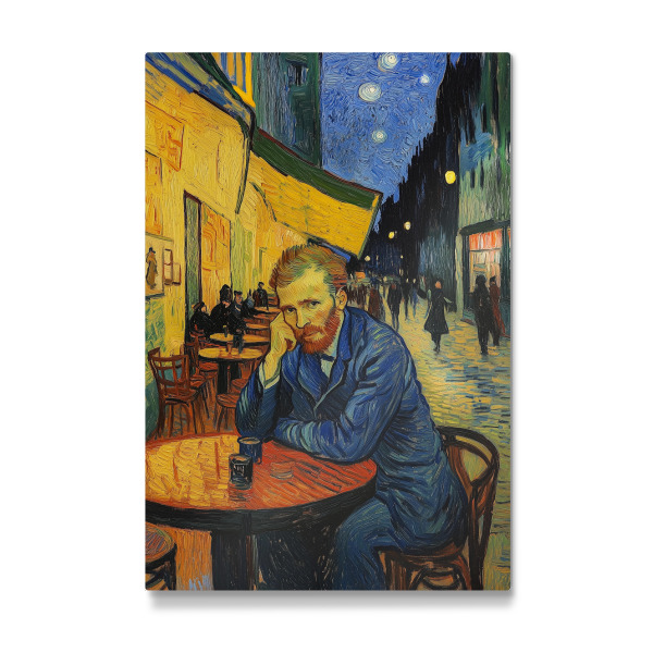 Galerie-Print "Caféterrasse mit Vincent" 30x20 cm artboxONE