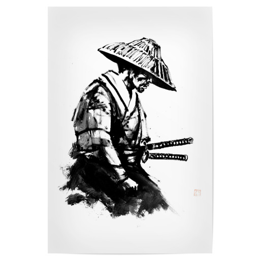 Wartender Samurai