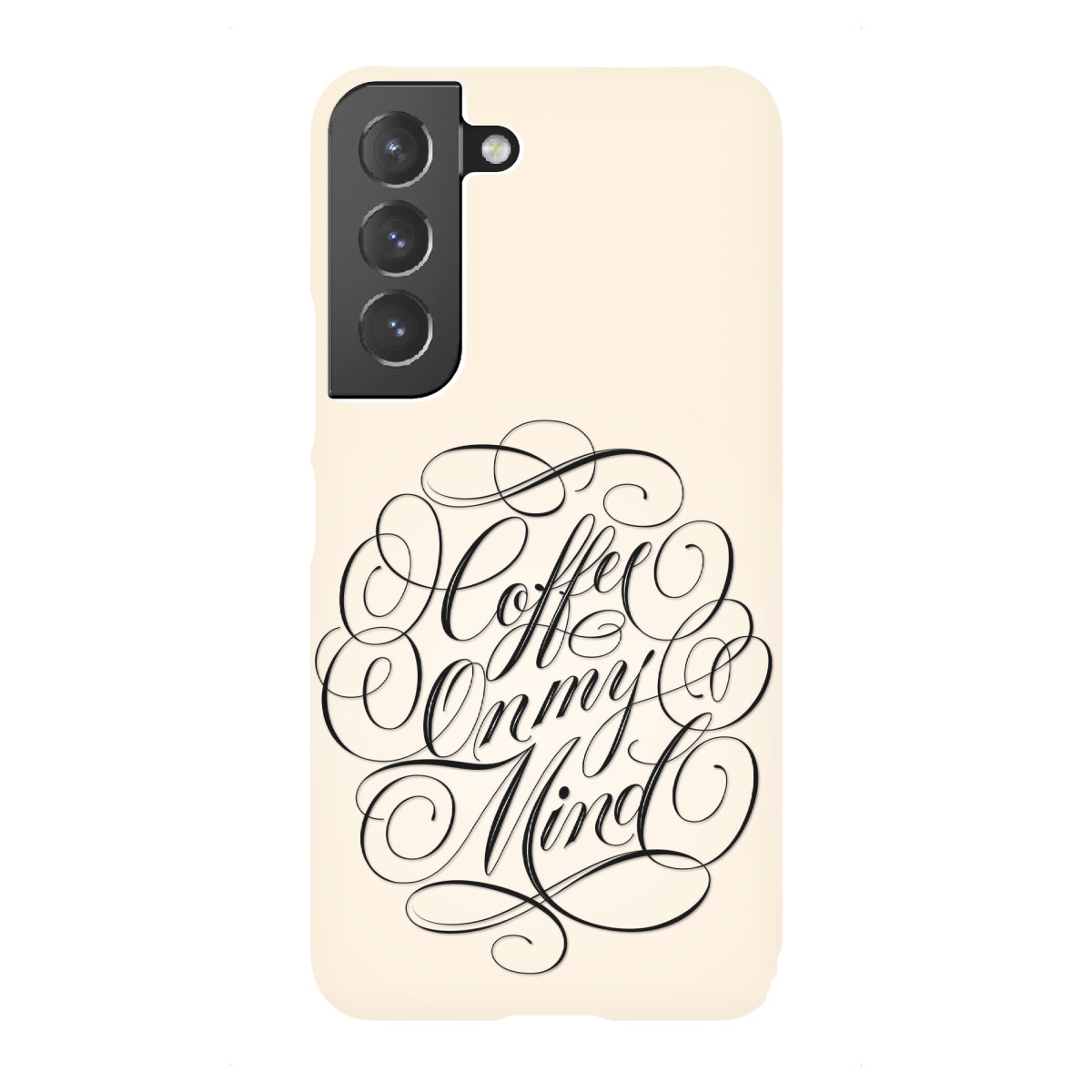 "Coffee On My Mind"für Samsung Galaxy - Premium-Case Handyhülle artboxONE