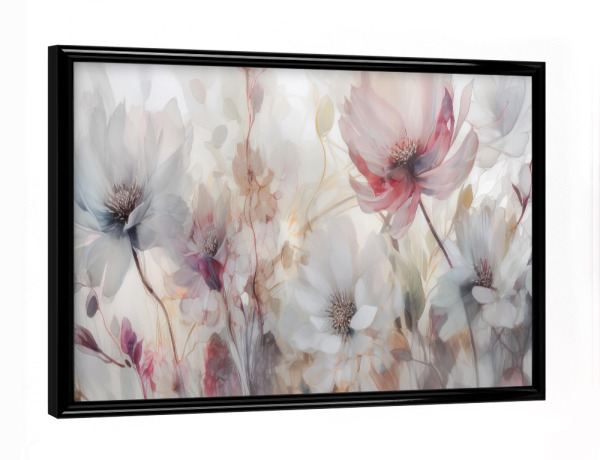 Poster mit schwarzem Rahmen "Ein weiterer magischer Garten" artboxONE - Natur,Floral - Blumen,Floral,Natur,Malerei